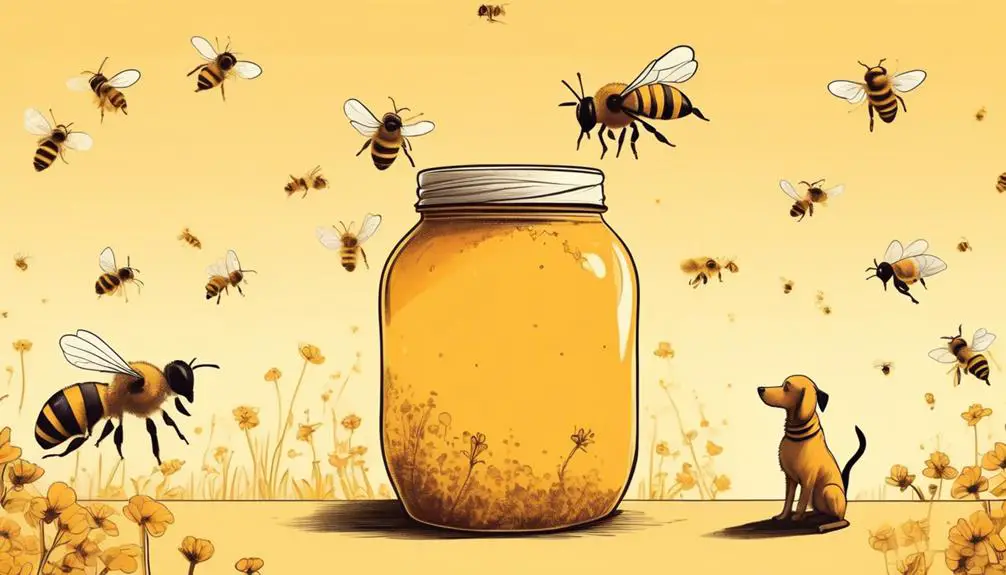 dogs and honey consumption