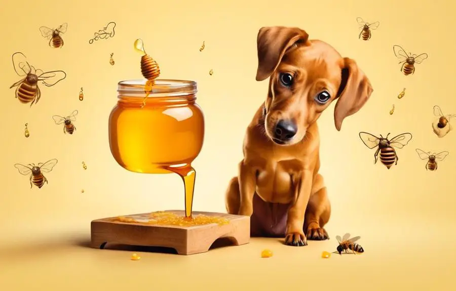 dogs and honey consumption