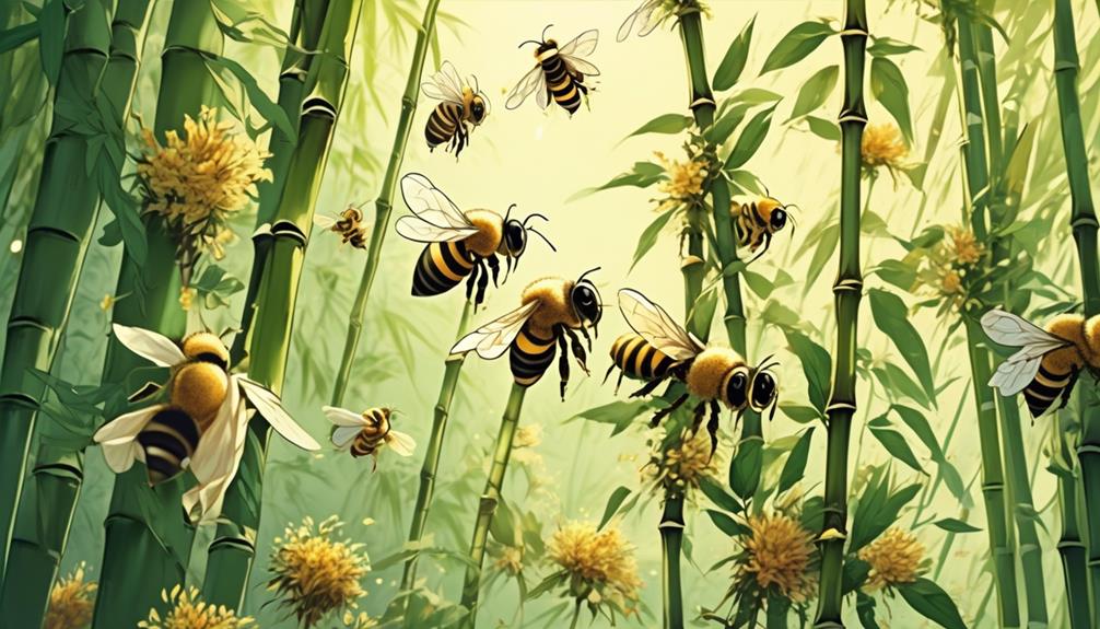 ecological interactions between bees and bamboo