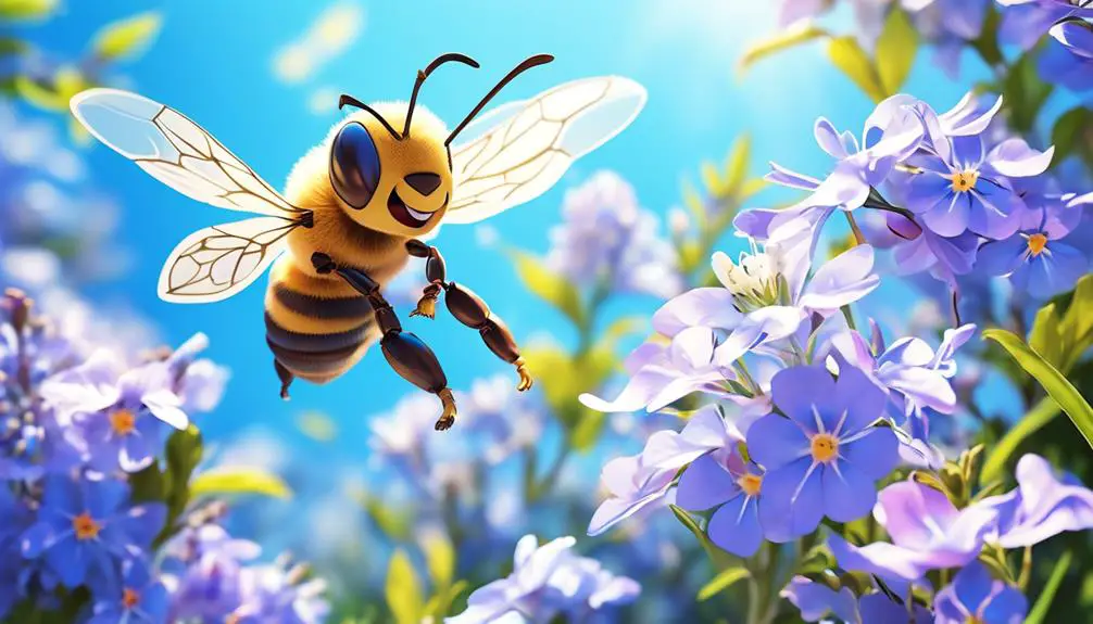 ecological relationship between bees and blue phlox