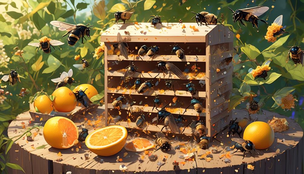 effective carpenter bee attractants