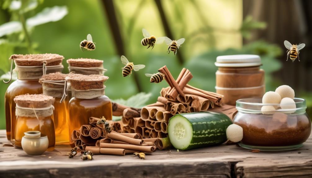 effective natural bee repellents