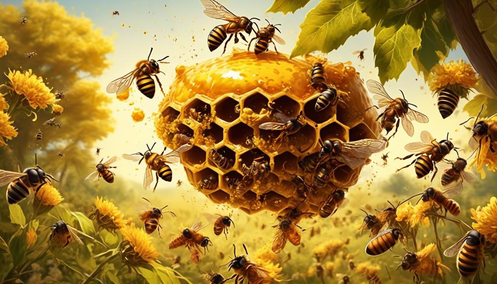 european hornets prey bees