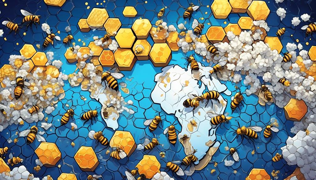 examining declining worldwide bee numbers