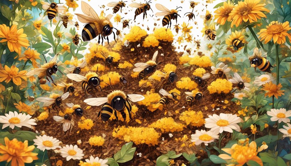 exploring bee behavior patterns