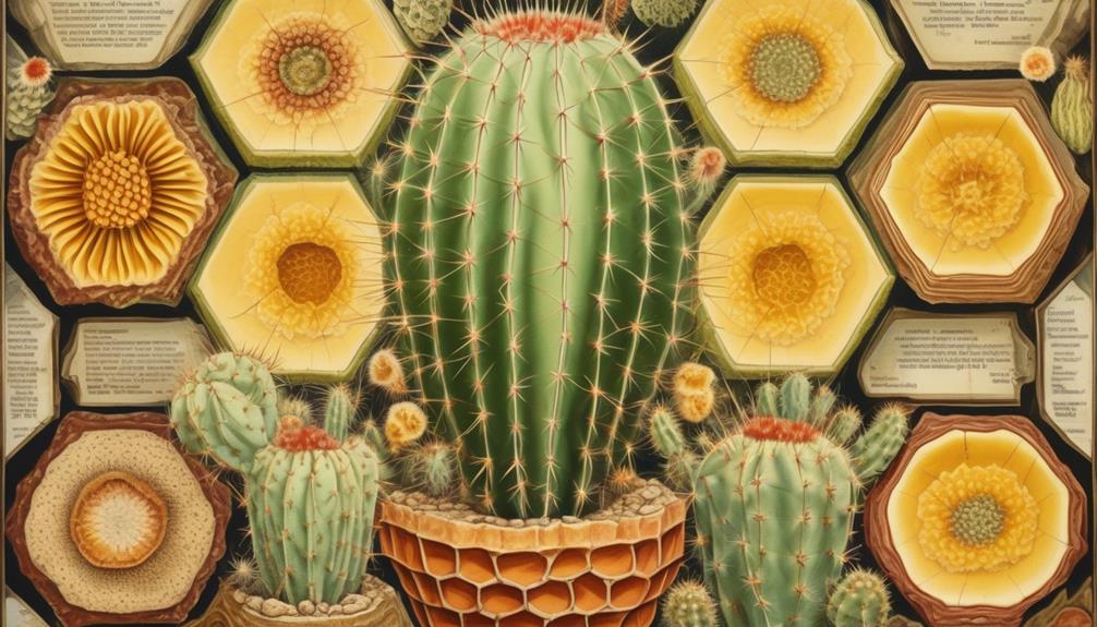 exploring cactus plant anatomy