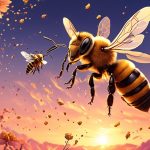 explosive mating habits of bees