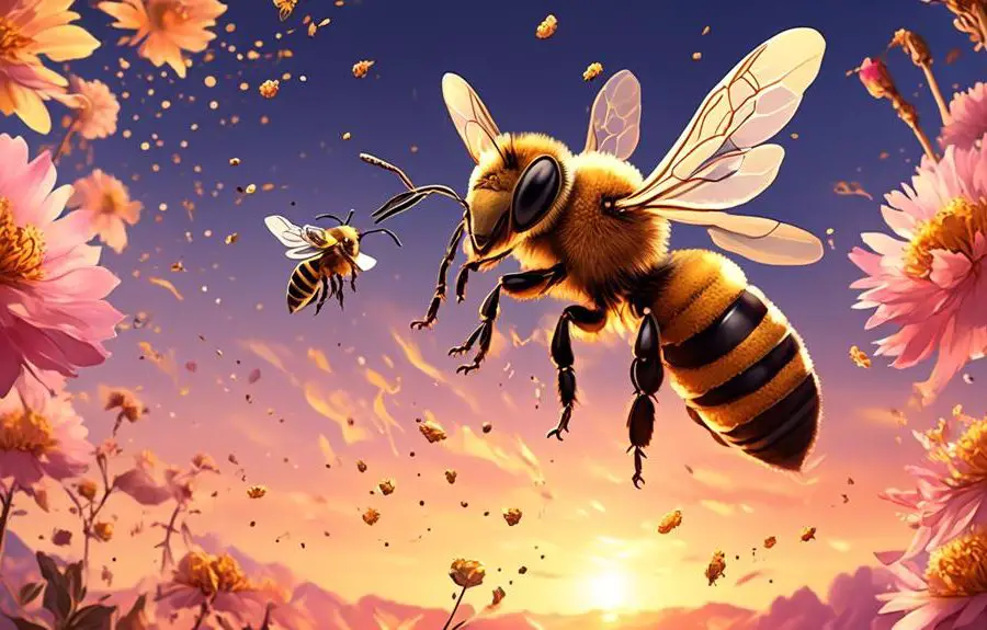 explosive mating habits of bees