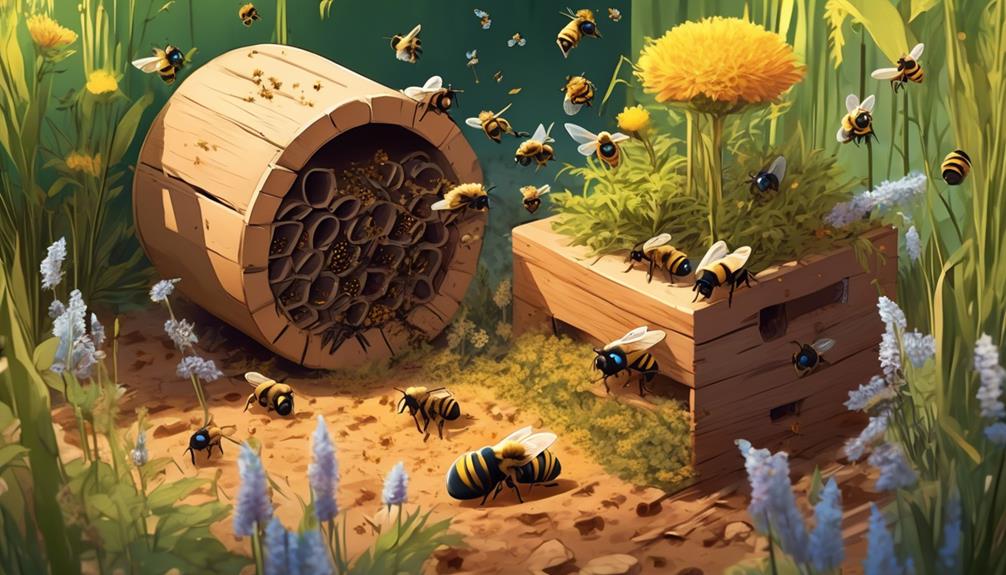 factors affecting mason bee habitats