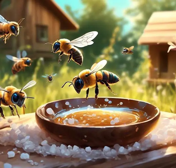 feeding mason bees with sugar syrup