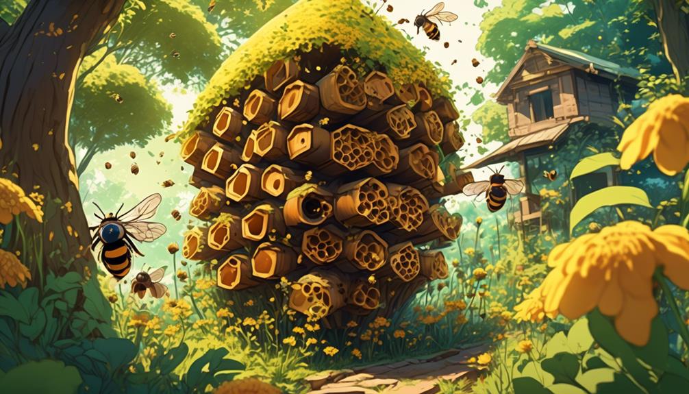 firsthand accounts of mason bee hive houses