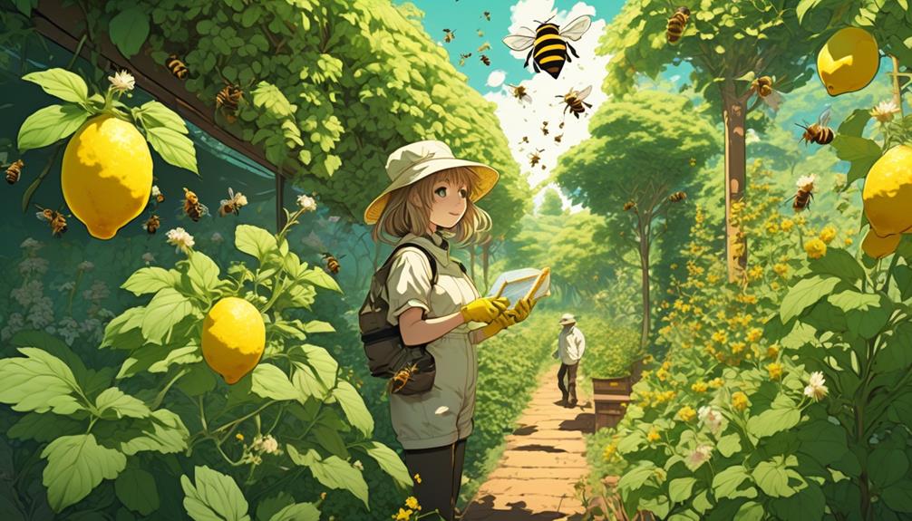 garden and beekeeping effects