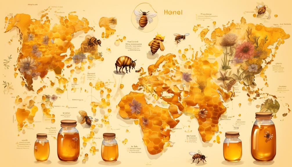 geography impacts honey production