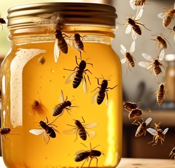 gnats are attracted to honey
