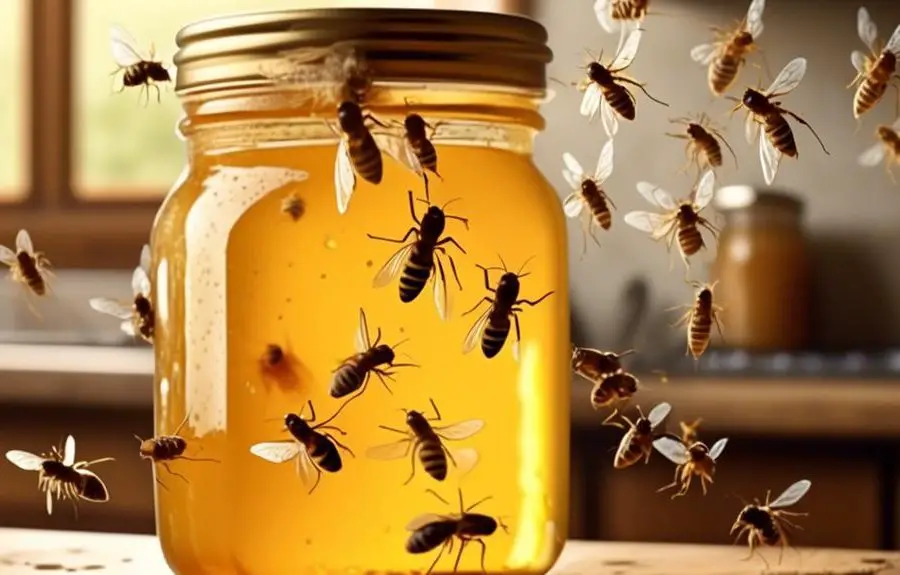 gnats are attracted to honey