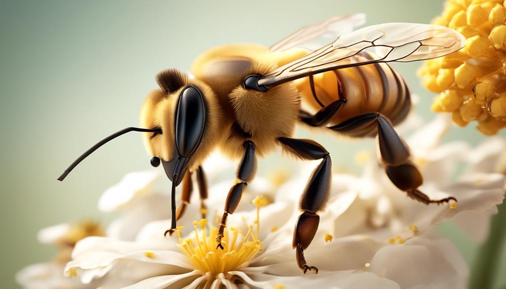 honey bee physical traits
