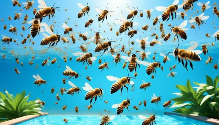 honey bees and pools