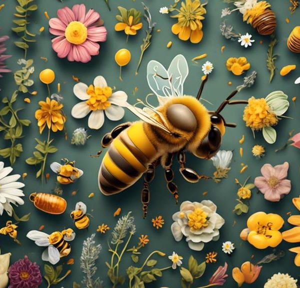 honey bees are herbivores