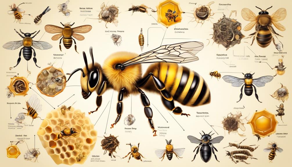 honey bees are insects