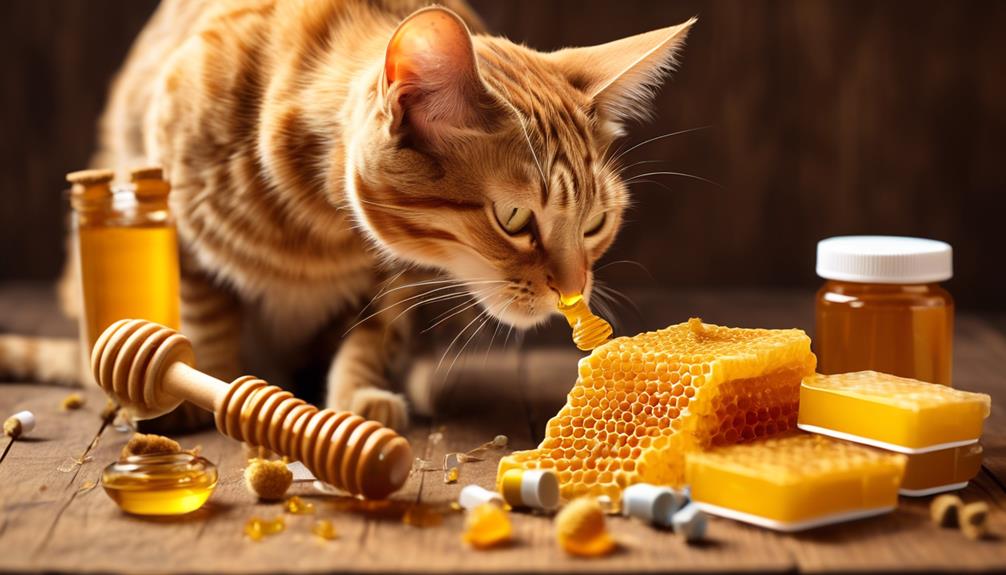 honey for feline health