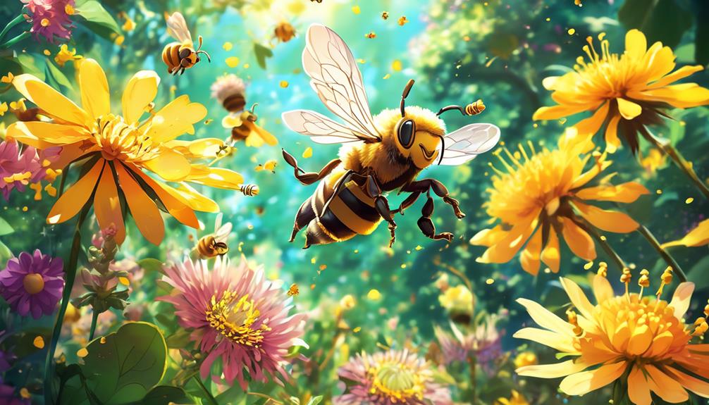 hovering key behavior in bees