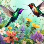 hummingbirds and mason bees