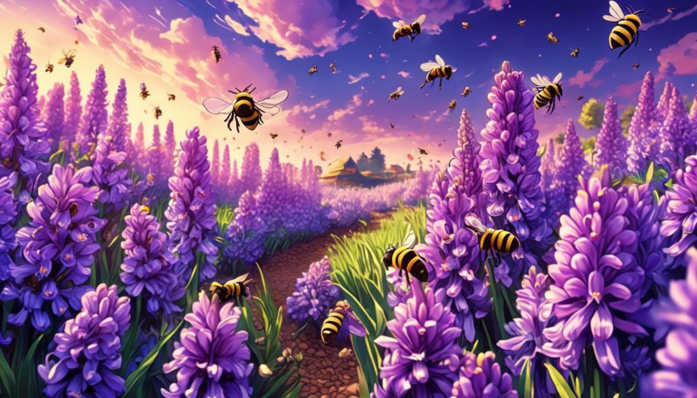 hyacinth s effect on bees