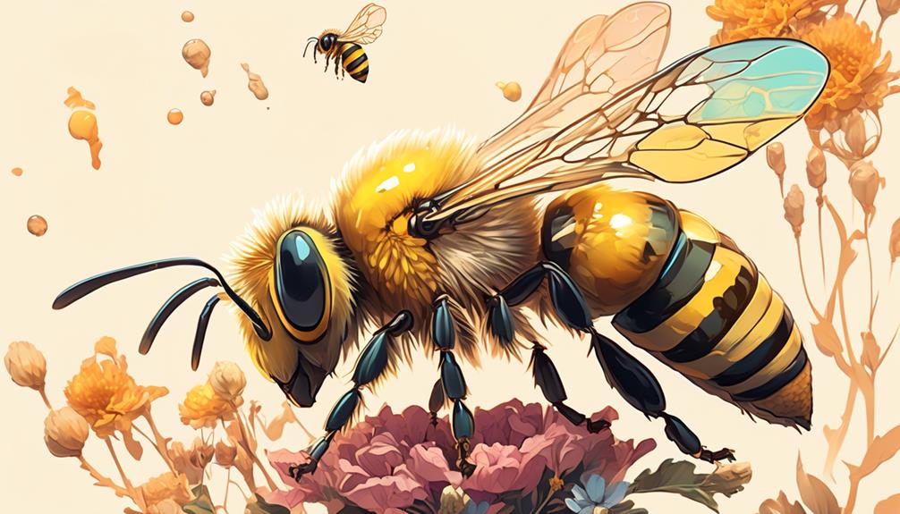 in depth exploration of bees anatomy