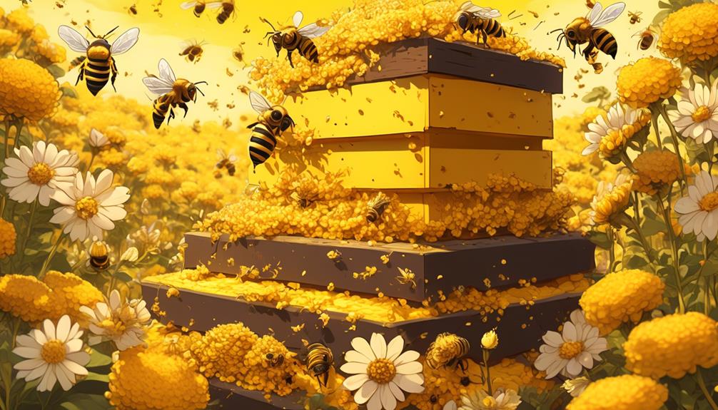 increasing beeswax yields through enhancement