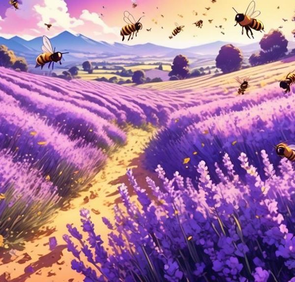 insect preference for lavender