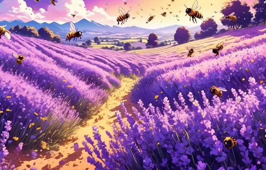 insect preference for lavender