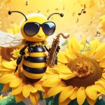 insect preference for music