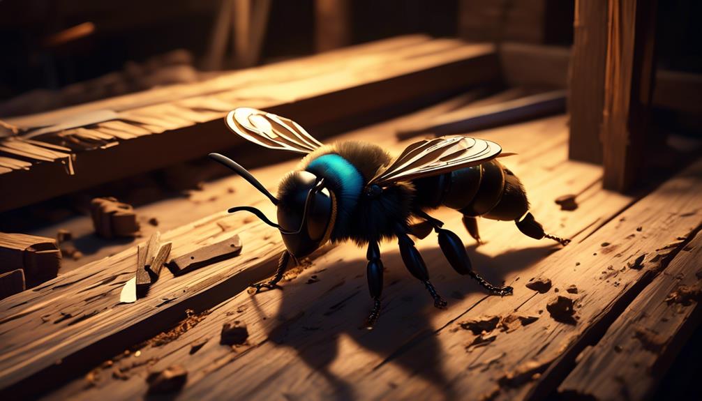 intruding carpenter bee problem