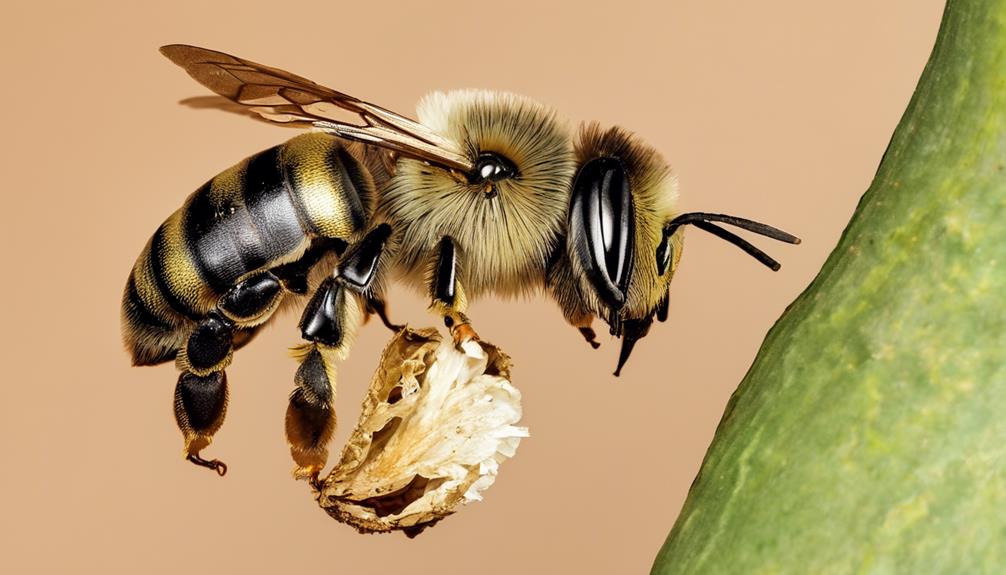 leaf cutter bees behavior