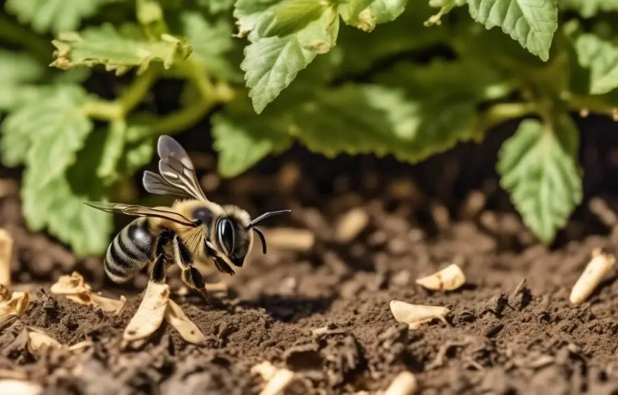 leaf cutter bees ground dwellers