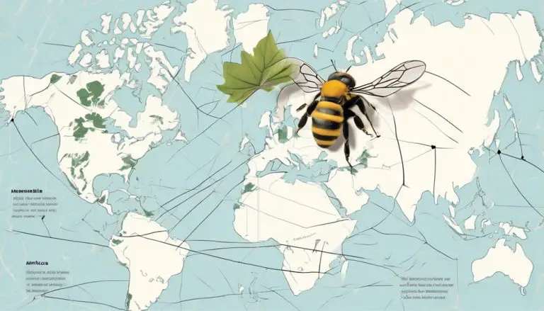 leaf cutter bees travel distance