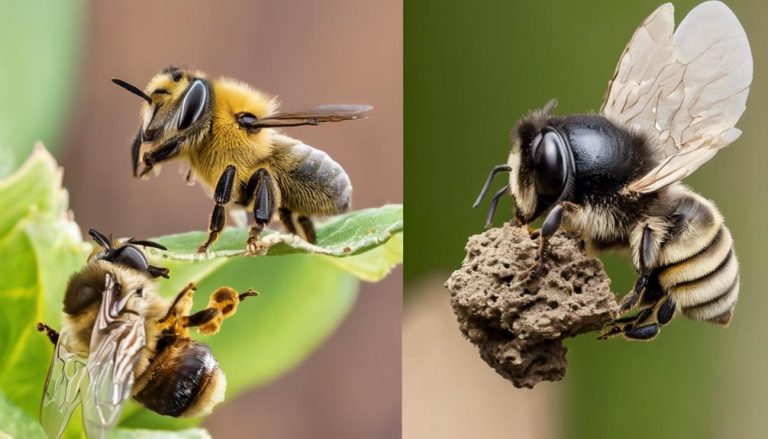 leaf cutter bees versus mason bees