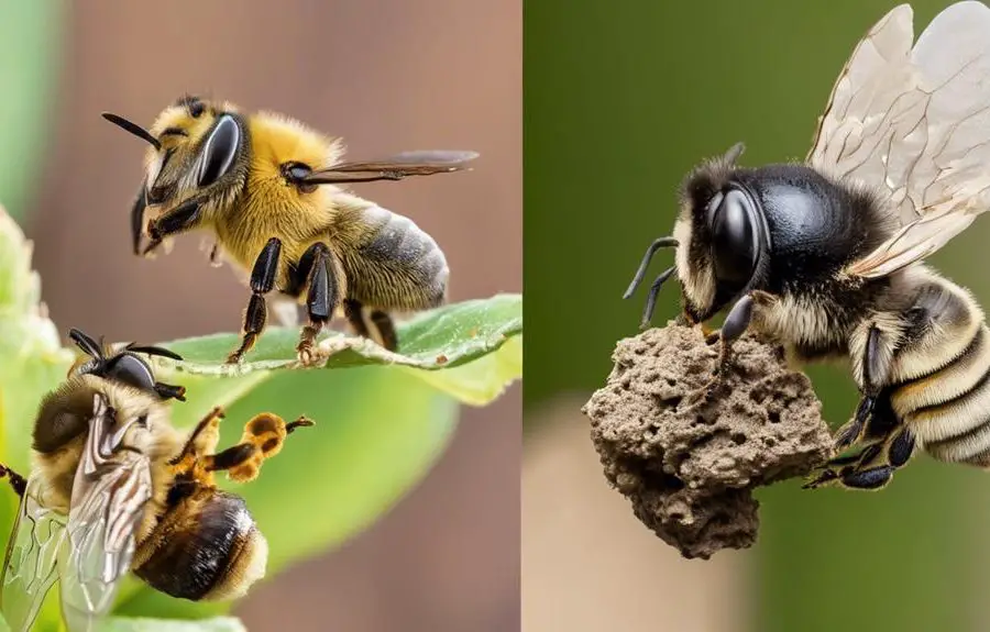 leaf cutter bees versus mason bees