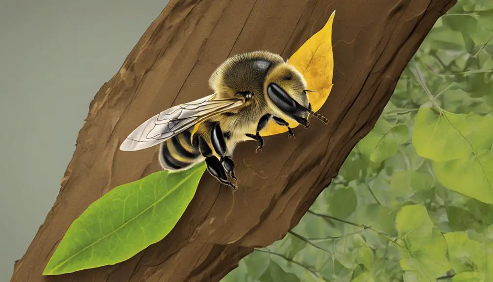 leafcutter bee nesting habits