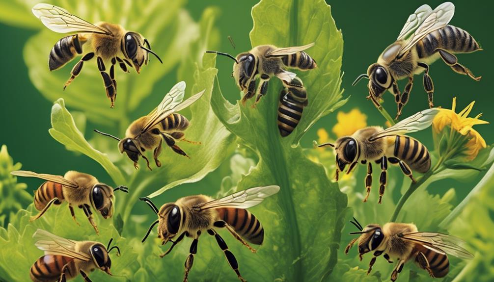 leafcutter bees and predators
