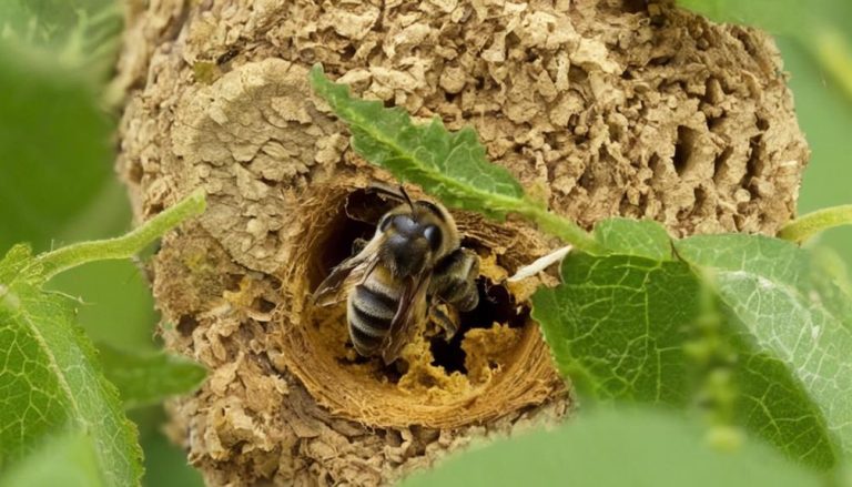 lifecycle of leafcutter bees uk
