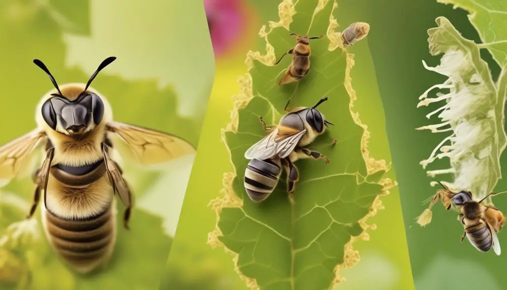 lifecycle of the leafcutter bee
