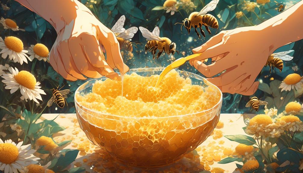 making bee friendly fondant