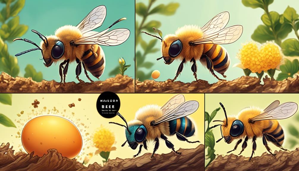 male mason bee reproduction