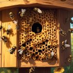 mason bees and territorial