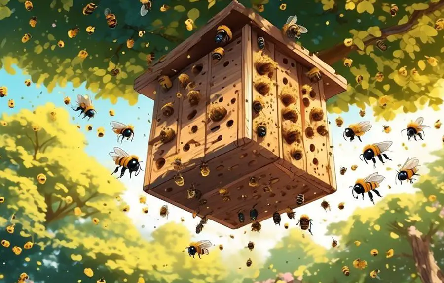 mason bees and their numbers