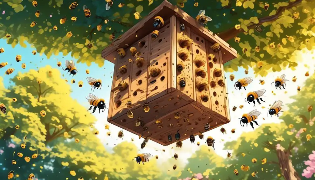 mason bees and their numbers