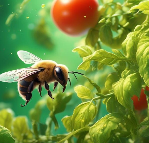 mason bees and tomato pollination
