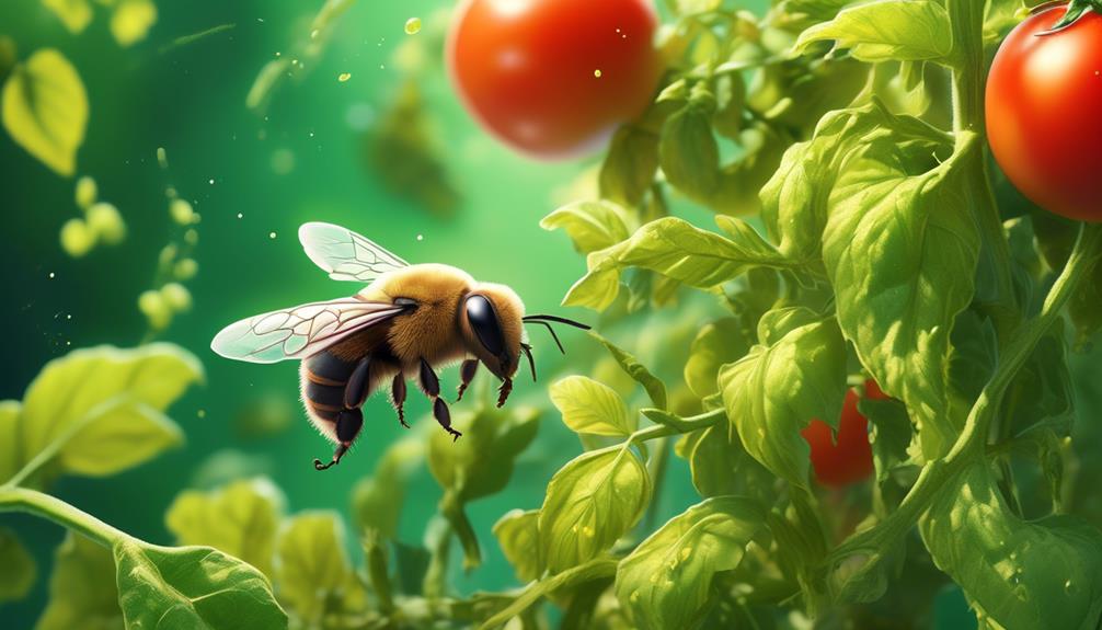 mason bees and tomato pollination