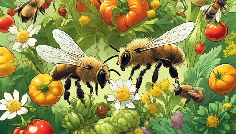 mason bees and vegetable pollination